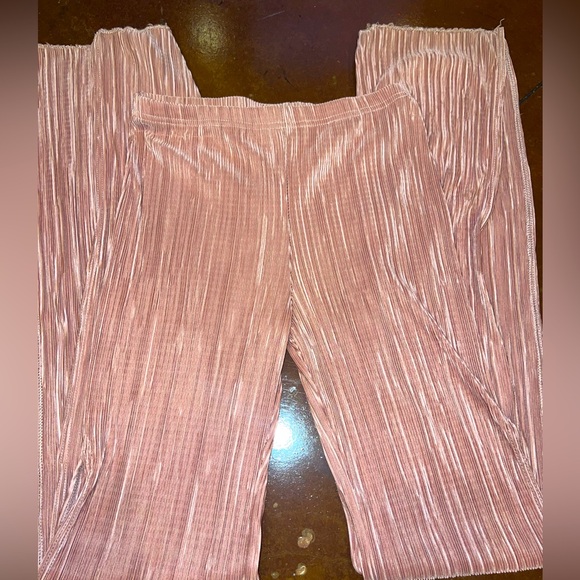 Pretty little thing light pink split leg pants - Picture 1 of 4